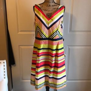 Tahari Women’s Multicolored Dress